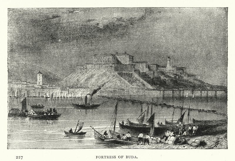 Fortress of Buda by European School
