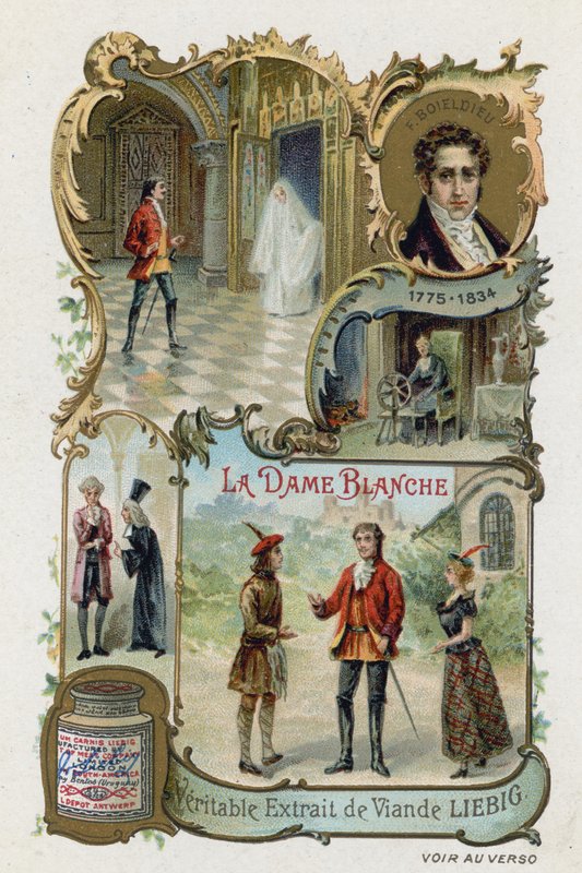 La Dame Blanche, by Francois-Adrien Boieldieu by European School