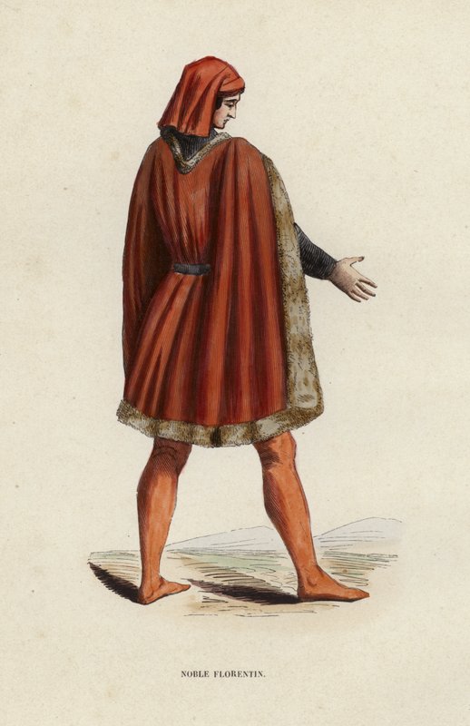 Florentine Noble by European School