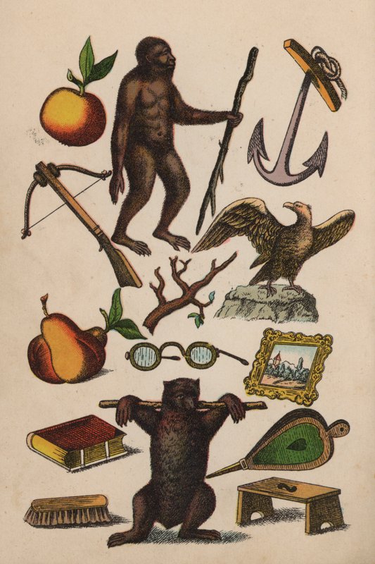 Page from the Magical Book by European School