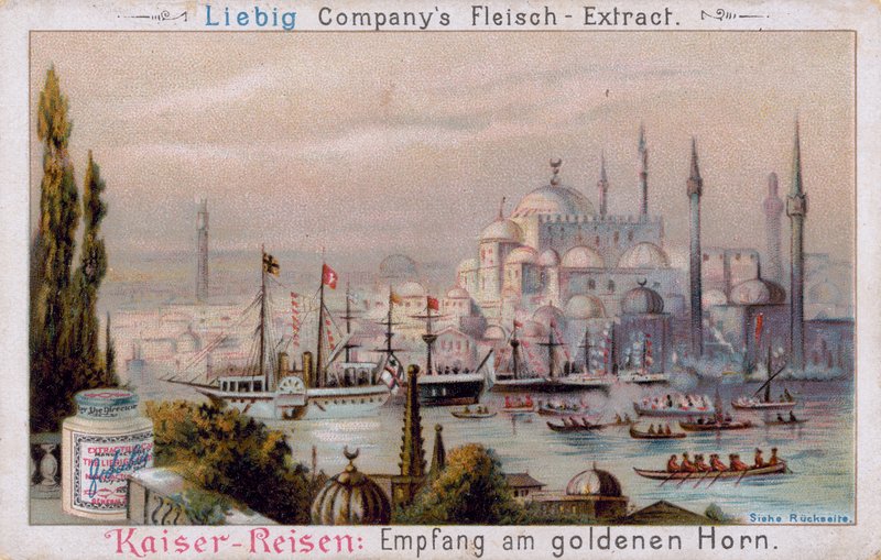 The Golden Horn in Istanbul by European School