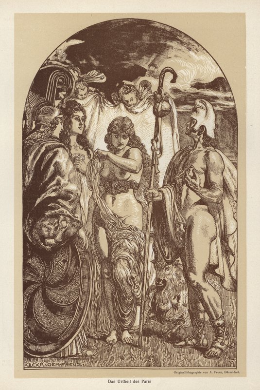 The Judgment of Paris by European School
