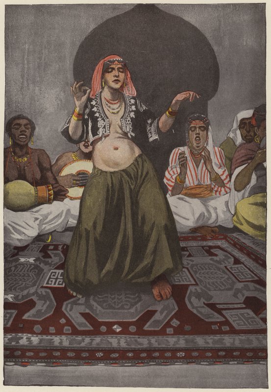 Belly Dance by Ferdinand von Reznicek