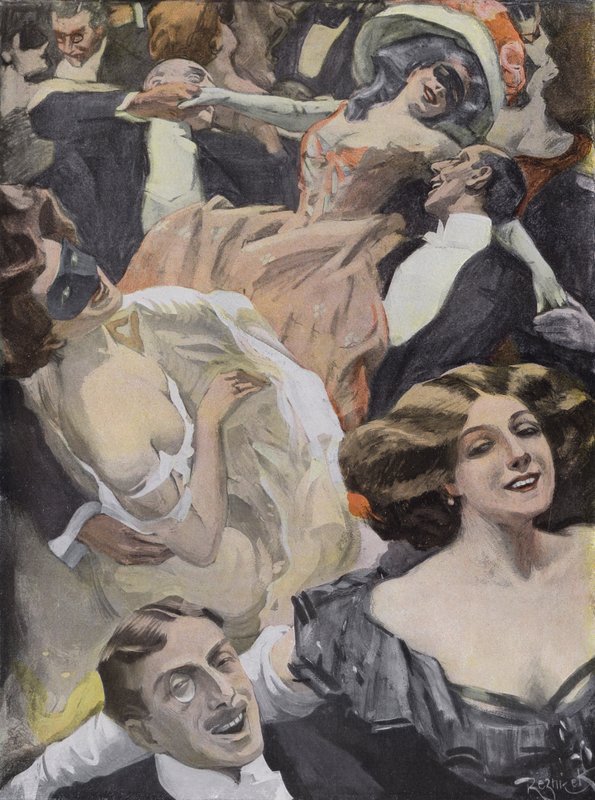 Changez les dames! by Ferdinand von Reznicek