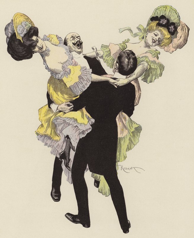 Fasching by Ferdinand von Reznicek