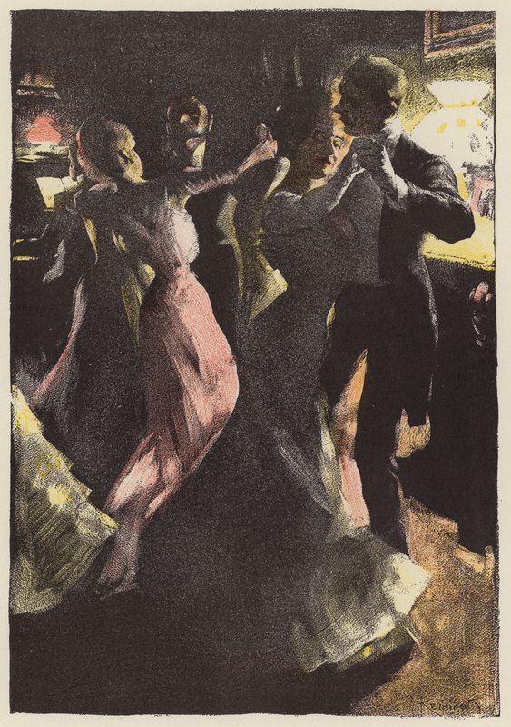 Tea Dance by Ferdinand von Reznicek