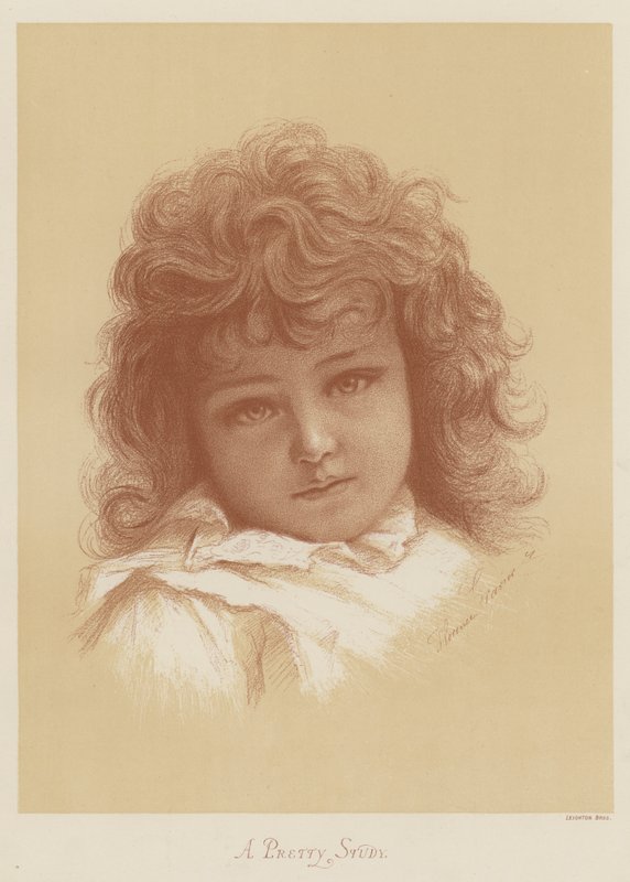 A Pretty Study by Florence Claxton
