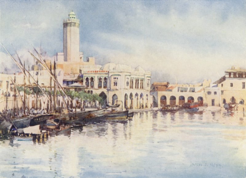 The Harbour of Algiers by Frances Nesbitt