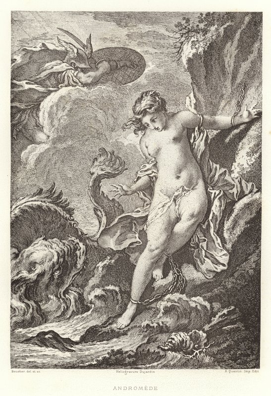 Andromeda by Francois (after) Boucher