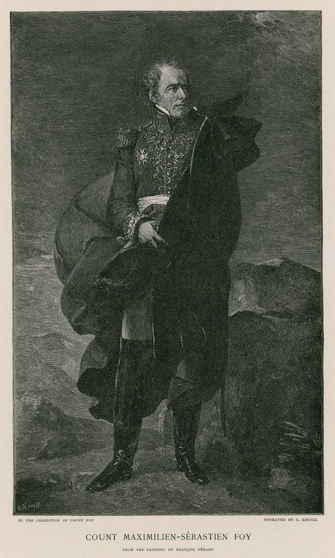 Count Maximilien-Sebastien Foy by Francois Pascal Simon Gerard
