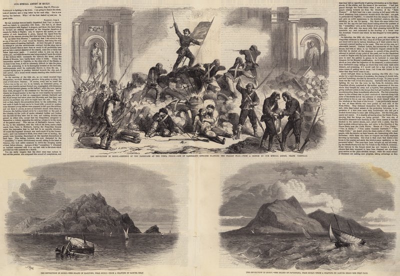The Revolution in Sicily by Frank Vizetelly