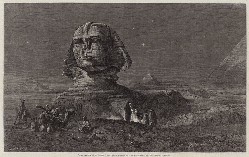 The Sphinx at Midnight by Frank Dillon