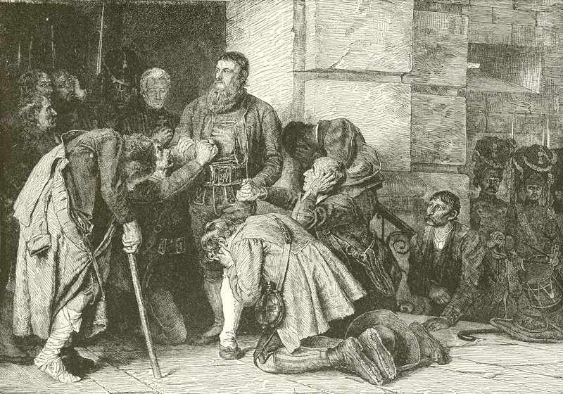 Andreas Hofer Led to Execution by Franz Defregger