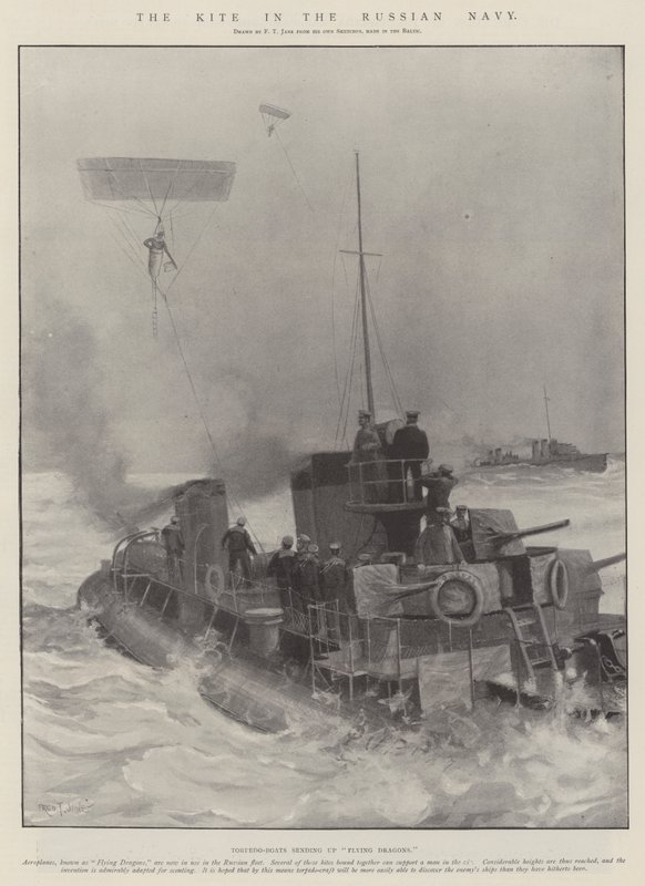 The Kite in the Russian Navy by Fred T. Jane