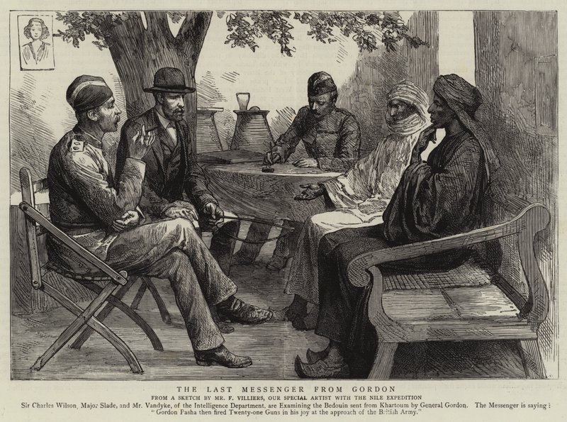 The Last Messenger from Gordon by Frederic Villiers