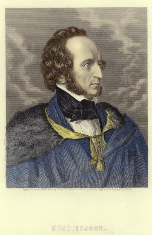 Felix Mendelssohn by Frederic Leighton