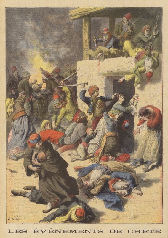 Unrest in Crete by Frederic Theodore Lix