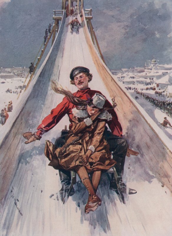 A Toboggan Slide by Frederic de Haenen