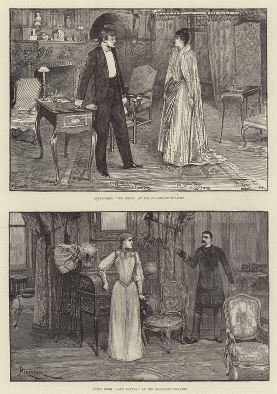 Performing Arts in London by Frederick Pegram
