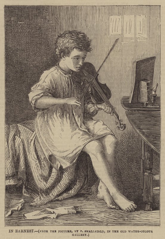 In Earnest by Frederick Smallfield
