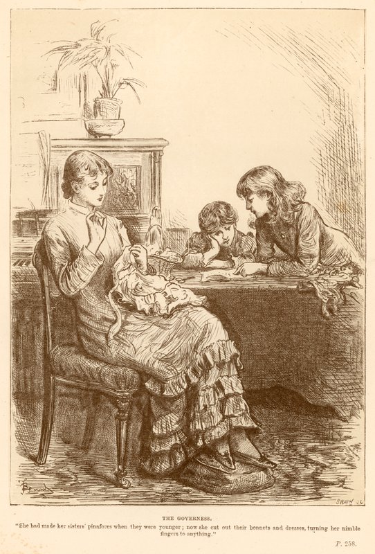 The Governess by Frederick Barnard