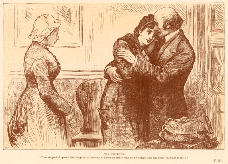 The Governess by Frederick Barnard