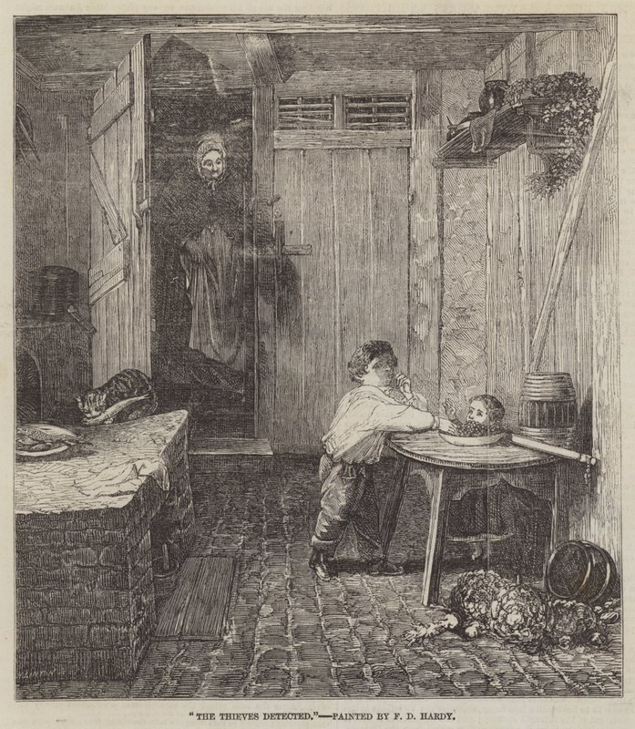 The Thieves Detected by Frederick Daniel Hardy