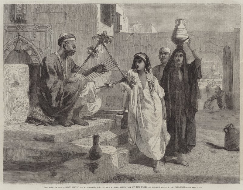 The Song of the Nubian Slave by Frederick Goodall