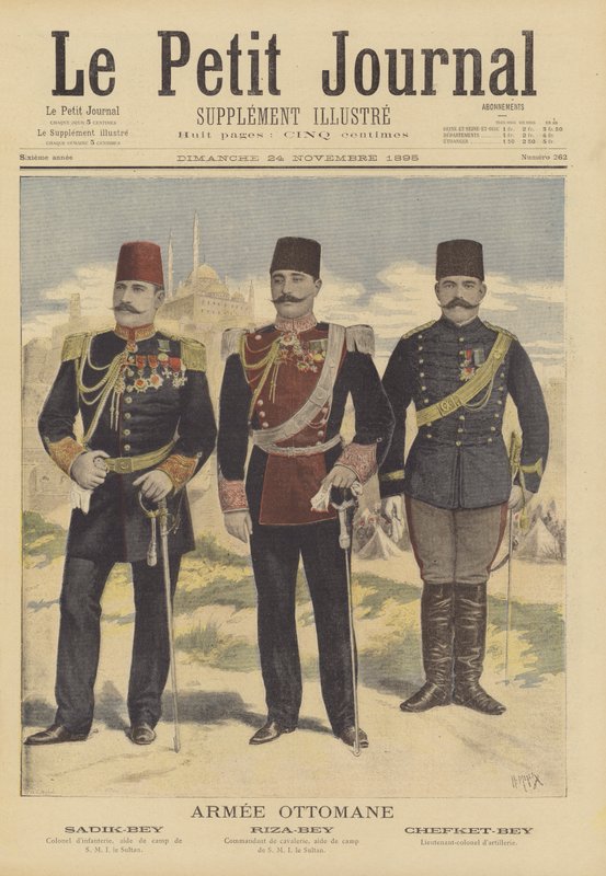 Officers of the Ottoman Army by French School
