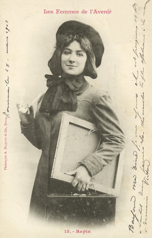 Artist, Woman of the Future by French Photographer