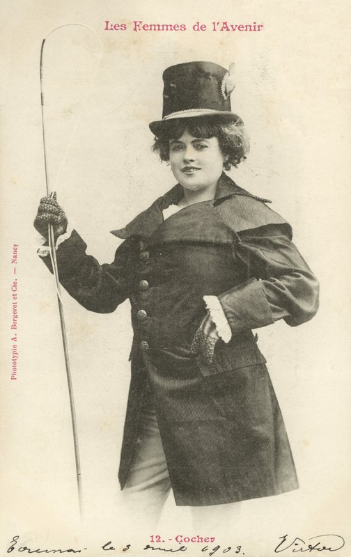 Coachman, Woman of the Future by French Photographer