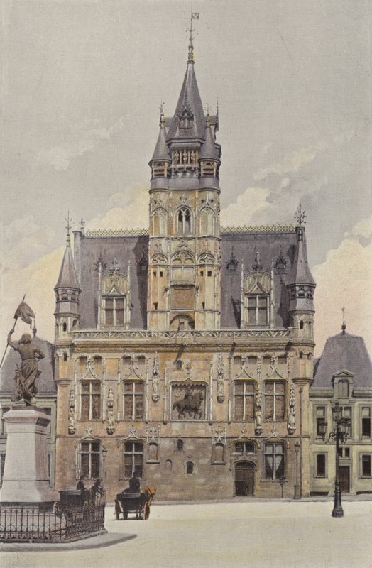 Compiegne, Town Hall by French Photographer