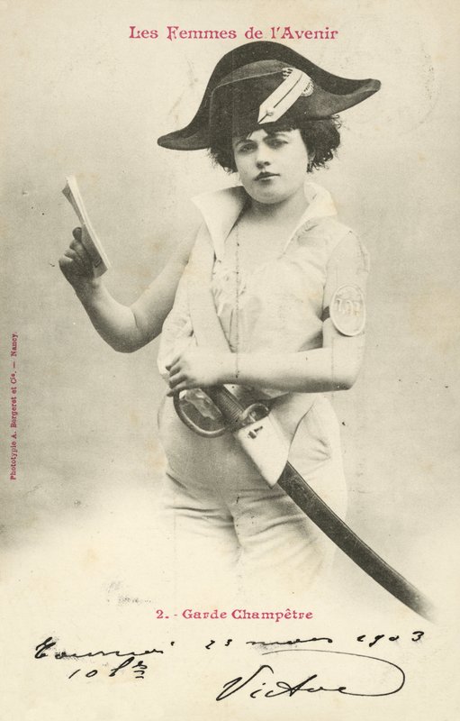 Garde Champetre, Woman of the Future by French Photographer