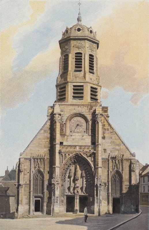 Honfleur, Church of Saint-Leonard by French Photographer