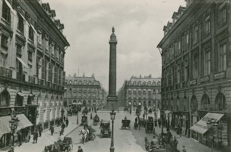 The Place Vendome by French Photographer