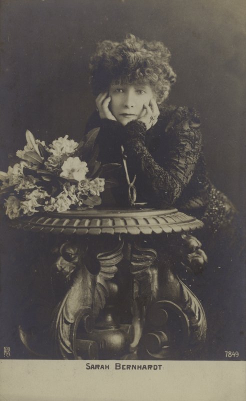 Sarah Bernhardt, French Actress by French Photographer