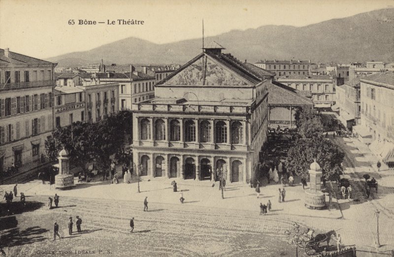 The theatre, Bone, Algeria by French Photographer