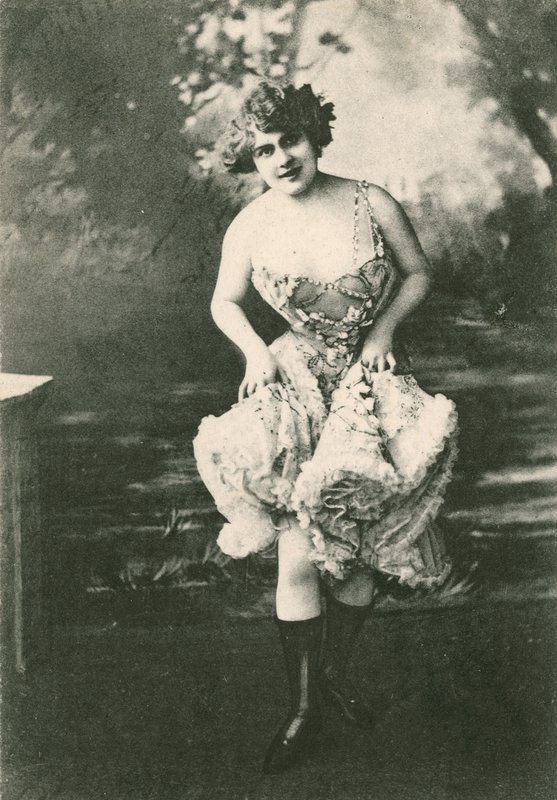 Unidentified dancer by French Photographer
