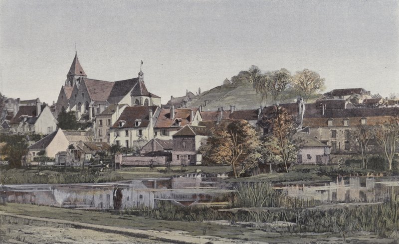 Vierzon, General View by French Photographer