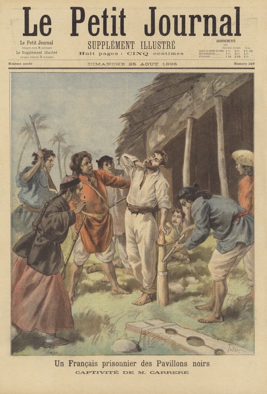 A Frenchman Imprisoned by Bandits in Tonkin by French School