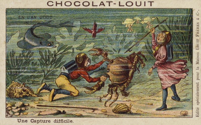 A Difficult Catch in the Year 2000 by French School
