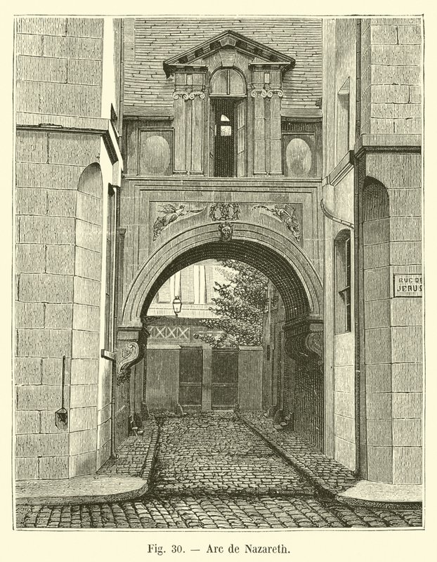 Arch of Nazareth by French School
