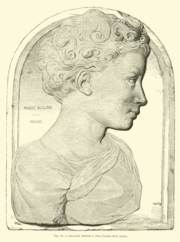 Bas Relief Attributed to Jean Goujon by French School