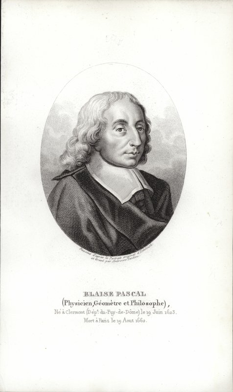 Blaise Pascal by French School