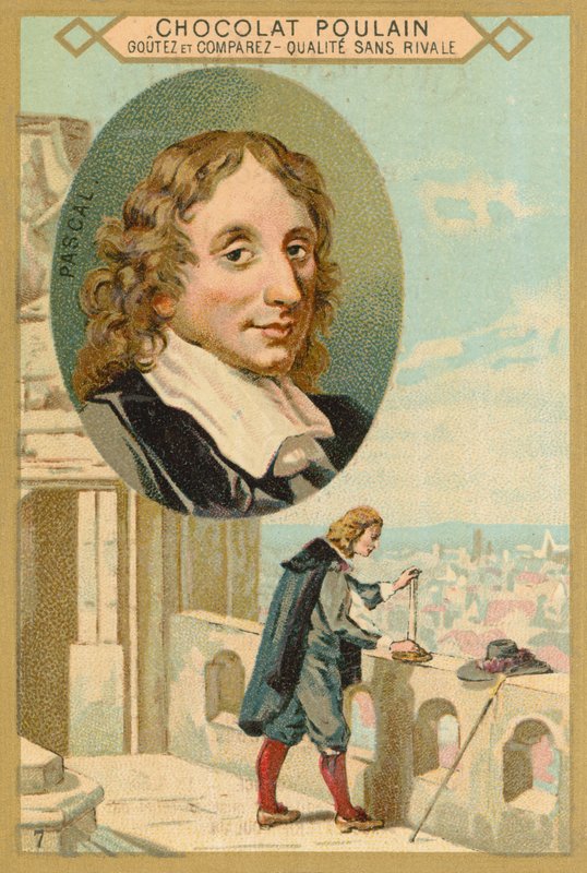 Blaise Pascal by French School