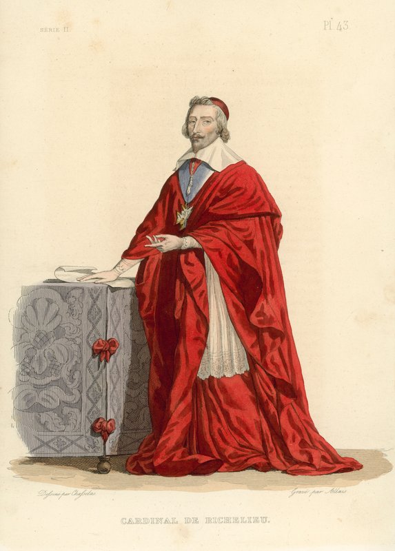 Cardinal Richelieu by French School