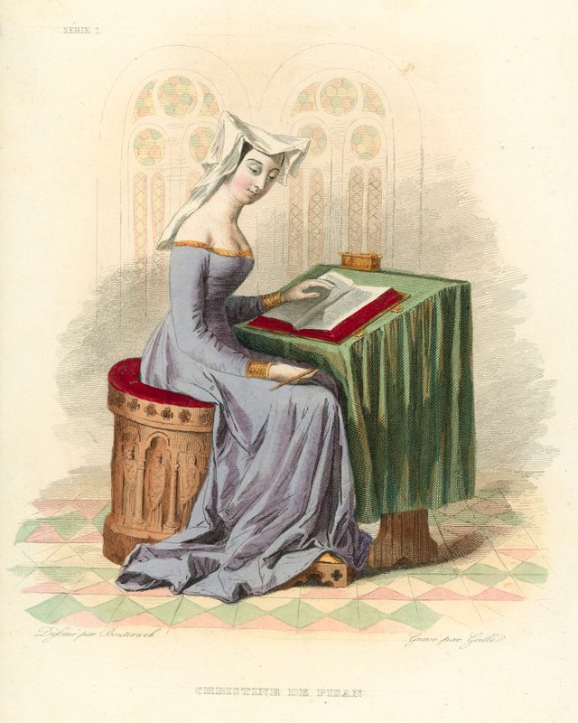 Christine de Pisan by French School