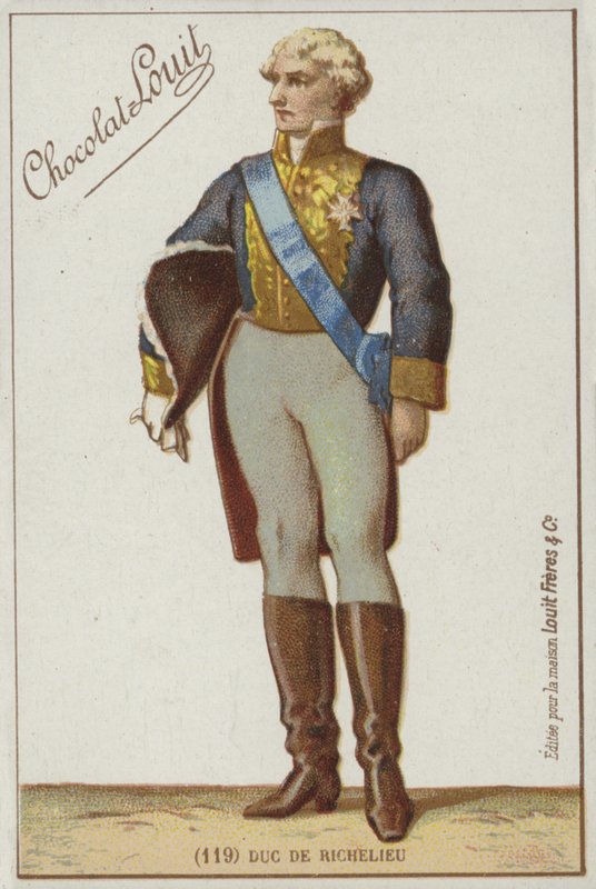 Duke of Richelieu by French School