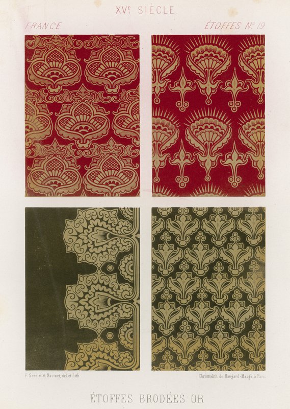 Embroidered Fabrics of 15th-Century France by French School