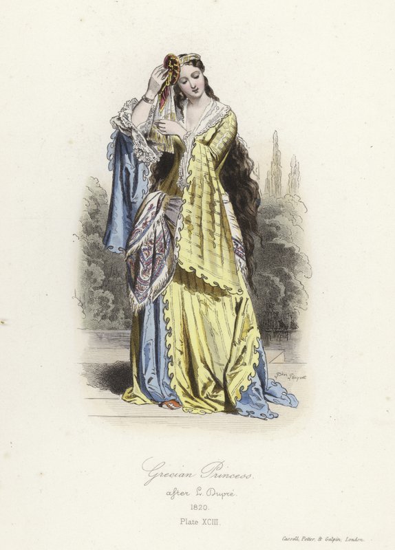Grecian Princess by French School